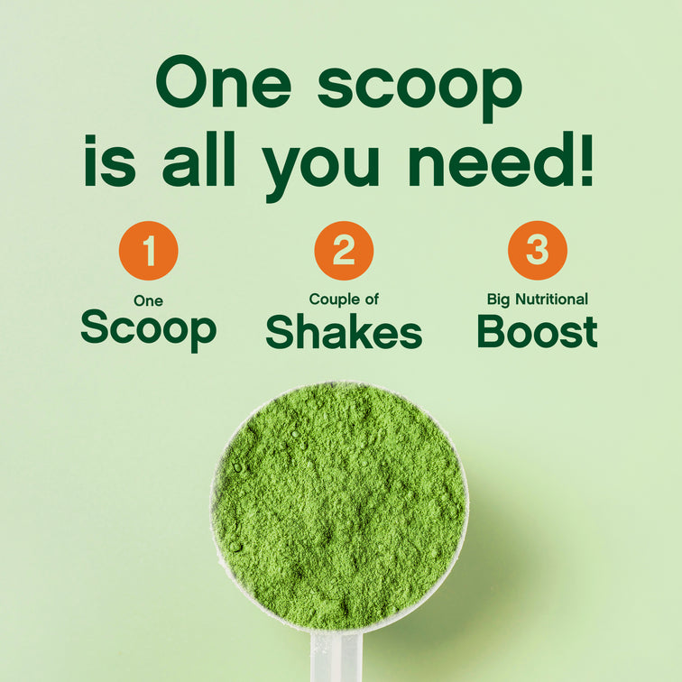 Vita Virdi Organic Greens | 20+ Superfoods & 18 Digestive Enzymes | 0g Sugar | Unflavored | USDA Organic, Non-GMO, Vegan | Daily Wellness & Nutrition Supplement